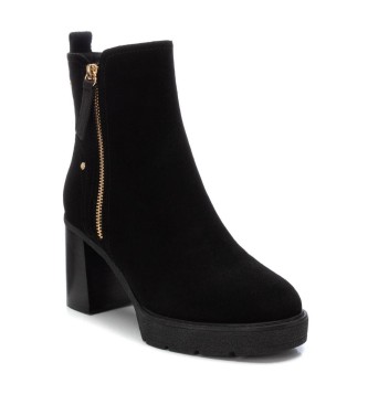 Carmela Bottines en cuir 161858 Noir