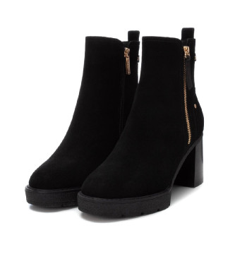 Carmela Bottines en cuir 161858 Noir