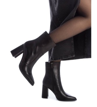 Carmela Botins em pele 161875 Preto