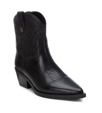 Carmela Leather Ankle Boots 161890 black