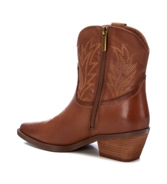 Carmela Bottines en cuir 161890 Marron