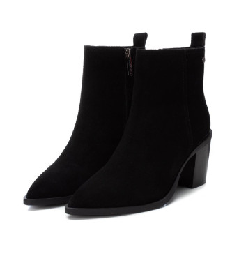 Carmela Botins em pele 161895 Preto