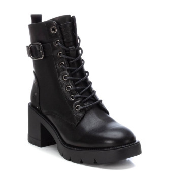 Carmela Botins em pele 161901 preto