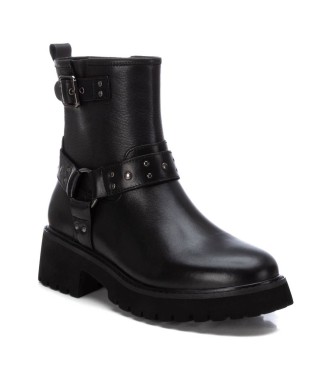 Carmela Botins em pele 161909 preto