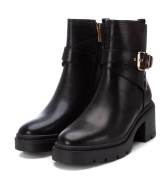 Carmela Leather Ankle Boots 161916 black