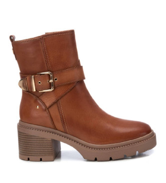 Carmela Bottines en cuir 161916 marron