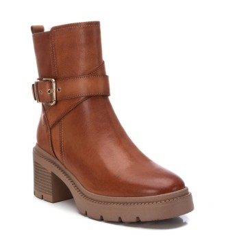 Carmela Bottines en cuir 161916 marron