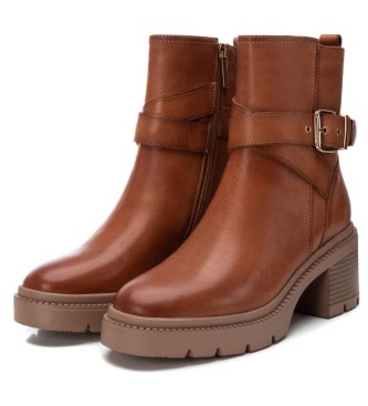 Carmela Bottines en cuir 161916 marron