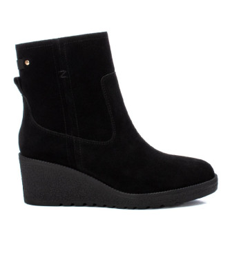 Carmela Leather Ankle Boots 161920 black