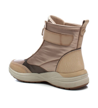 Carmela Bottines en cuir 161962 beige