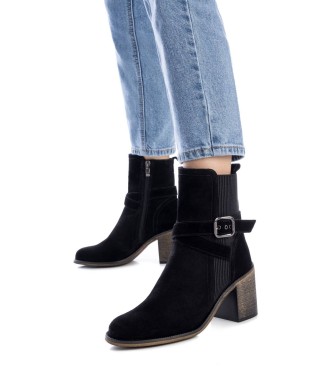 Carmela Botins em pele 161969 Preto