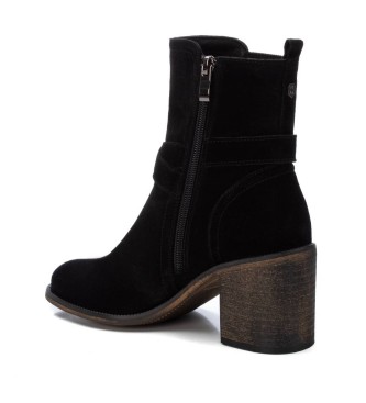 Carmela Leather ankle boots 161969 Black