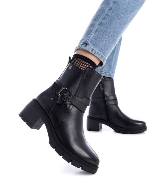 Carmela Leather ankle boots 161973 Black