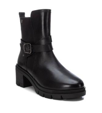 Carmela Leather ankle boots 161973 Black