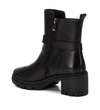 Carmela Bottines en cuir 161973 Noir