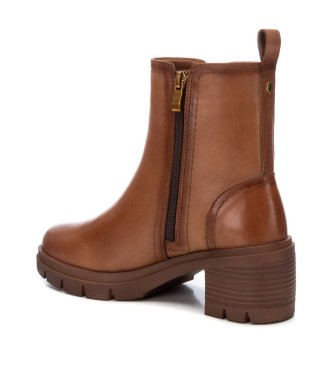 Carmela Bottines en cuir 161974 Marron