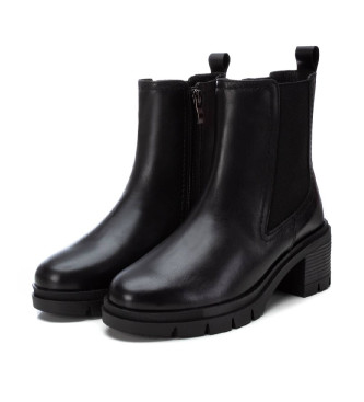 Carmela Leather ankle boots 161975 Black