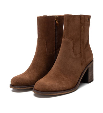 Carmela Carmela Women's Booties 161977 brown