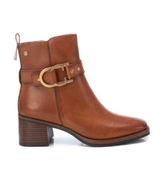 Carmela Bottines en cuir 161999 Brown