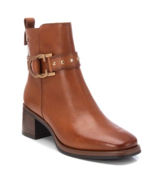 Carmela Bottines en cuir 161999 Brown