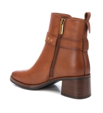 Carmela Bottines en cuir 161999 Brown