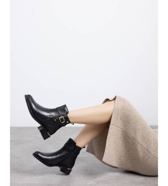 Carmela Lederstiefeletten 162475 schwarz