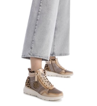 Carmela Zapatillas de Piel 162514 marrn