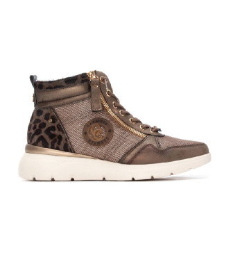 Carmela Leather Sneakers 162514 brown