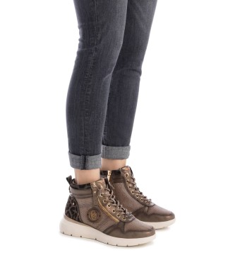 Carmela Leather Sneakers 162514 brown