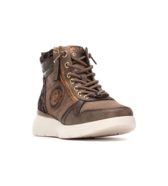 Carmela Leather Sneakers 162514 brown