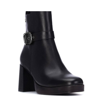 Carmela Botins em pele 162533 preto