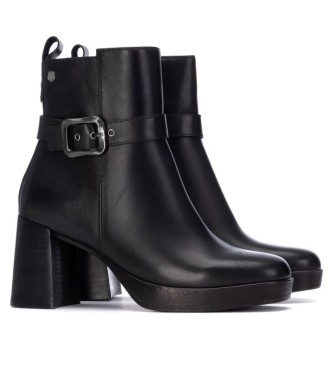 Carmela Botins em pele 162533 preto