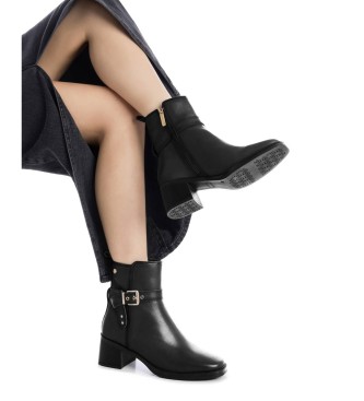 Carmela Lederstiefeletten 162541 schwarz