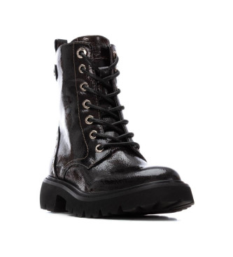 Carmela Lederstiefeletten 162549 grau