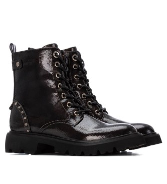 Carmela Lederstiefeletten 162549 grau