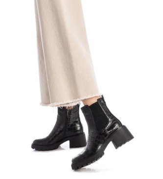 Carmela Lederstiefeletten 162563 schwarz