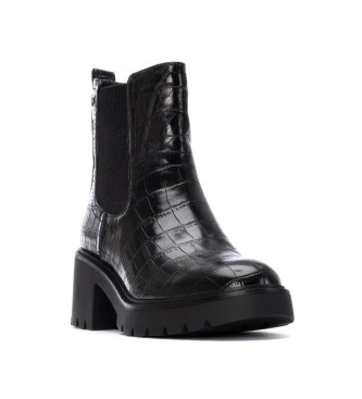 Carmela Lederstiefeletten 162563 schwarz