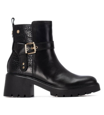 Carmela Lederstiefeletten 162565 schwarz