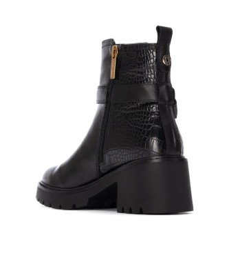 Carmela Lederstiefeletten 162565 schwarz
