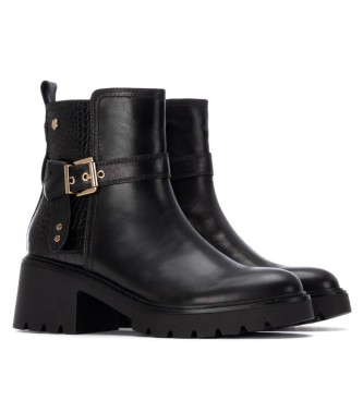 Carmela Lederstiefeletten 162565 schwarz