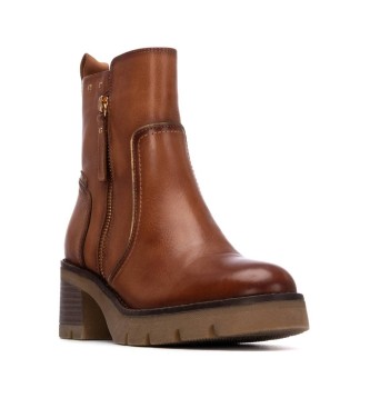 Carmela Lederstiefeletten 162572 braun