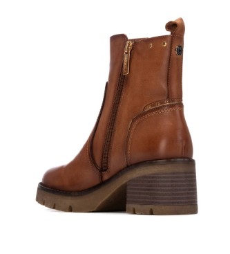 Carmela Lederstiefeletten 162572 braun