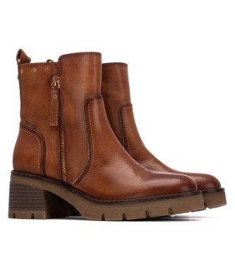 Carmela Lederstiefeletten 162572 braun