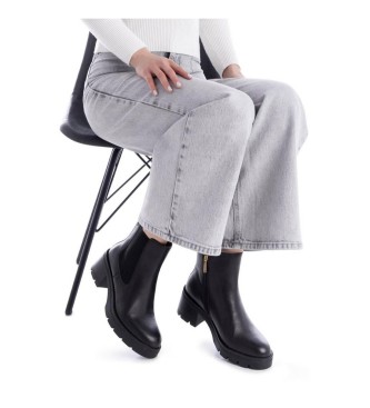 Carmela Botins em pele 162573 preto