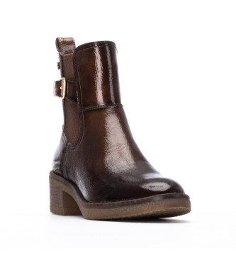Carmela Lederstiefeletten 162579 braun