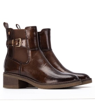 Carmela Lederstiefeletten 162579 braun