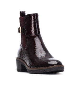 Carmela Skórzane buty za kostkę 162579 czarne