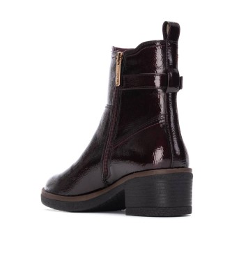 Carmela Skórzane buty za kostkę 162579 czarne