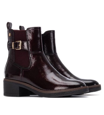 Carmela Skórzane buty za kostkę 162579 czarne