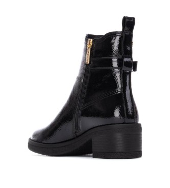 Carmela Botins em pele 162579 preto